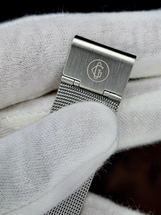 G. Gerlach Sanatio zegarek męski mesh plus pasek G. Gerlach motylkowy