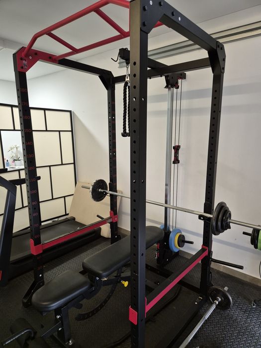 Rack 900 musculação Decathlon
