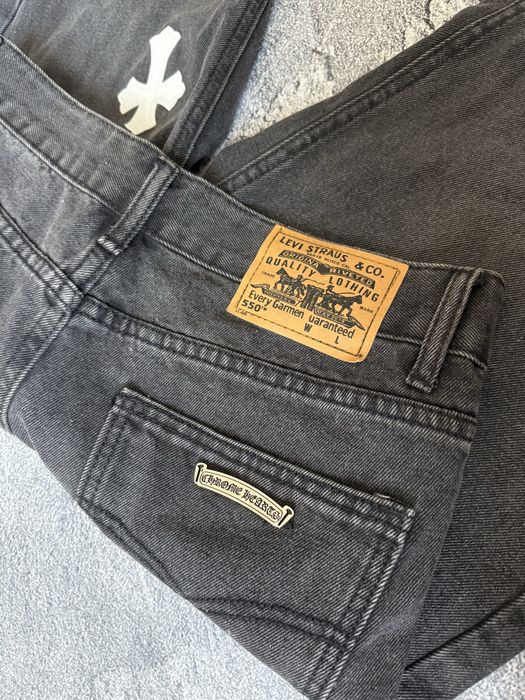 Джинсы Levis Chrome Hearts