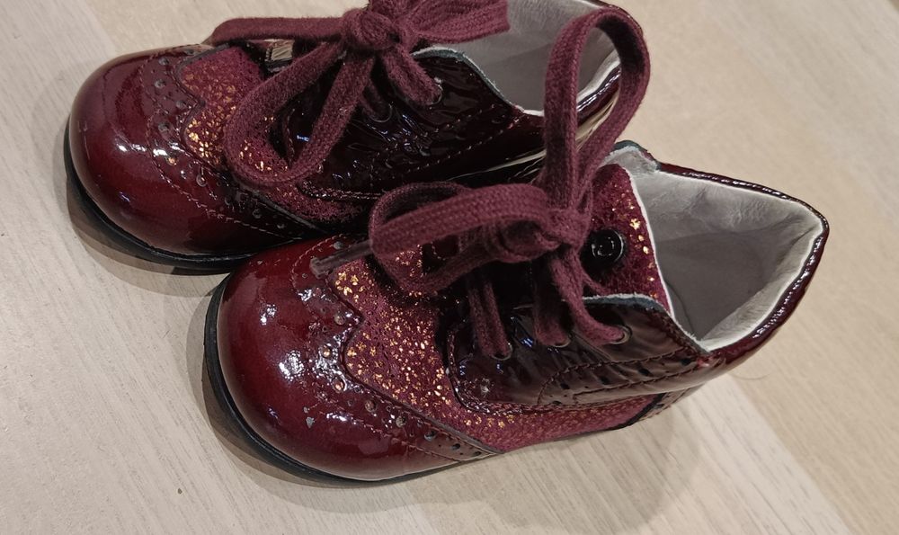 Buciki skórzane przejściowe Naturino 20