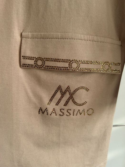 Beżowy komplet Massimo Contti rozmiar S/M