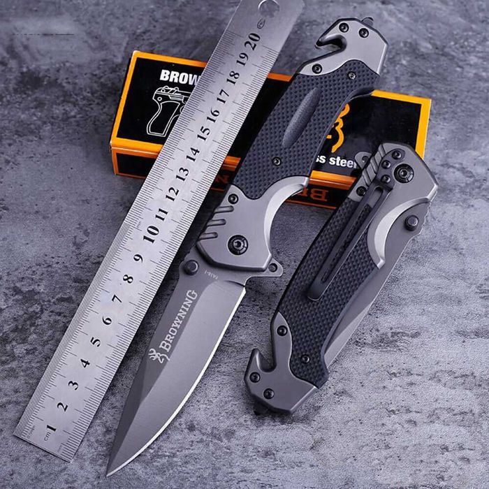 ТОП! Нож складной Browning Browning FA18-1 тактический Браунінг ніж со стропорезом