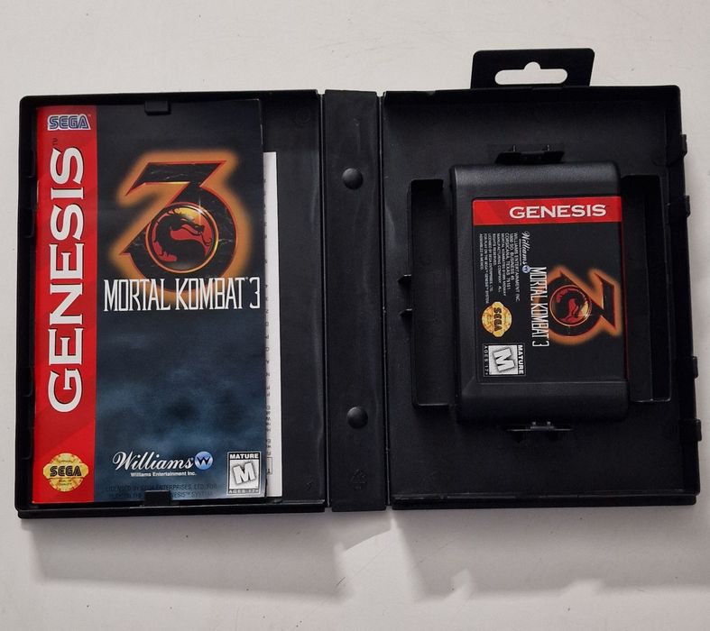 Mortal Kombat 3 Sega Genesis Novo