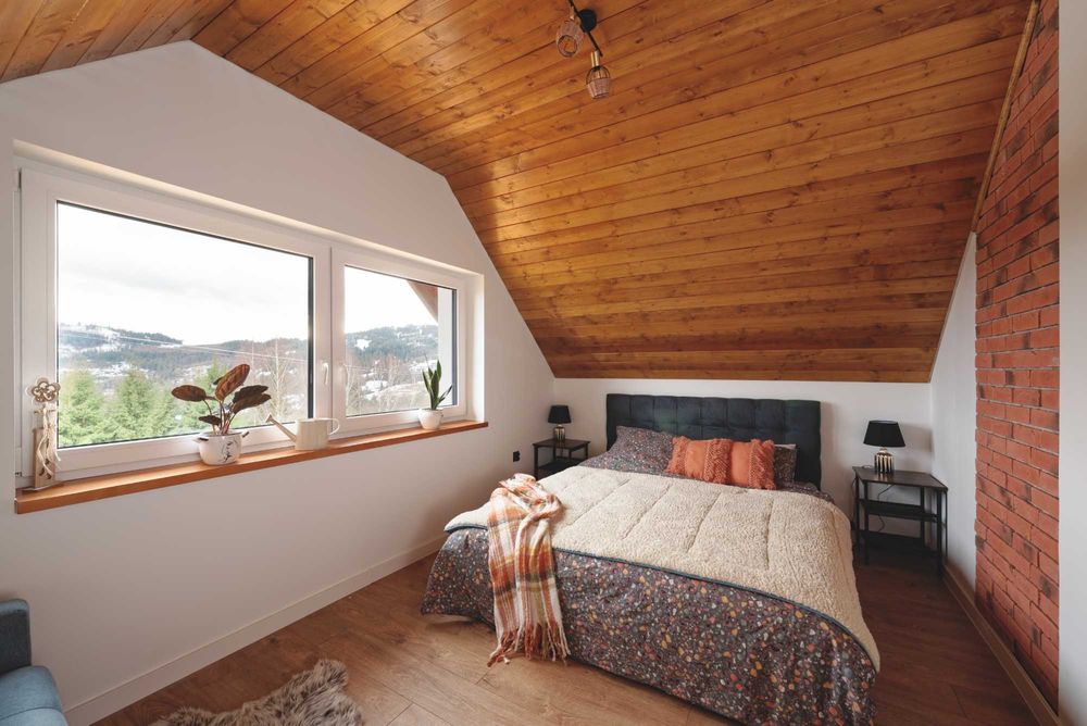 NOWY DOM W GÓRACH 80m² dla 1-9 osób 3 pokoje 2 łazienki BALIA JACUZZI ogrodzony teren 250m² GRILL