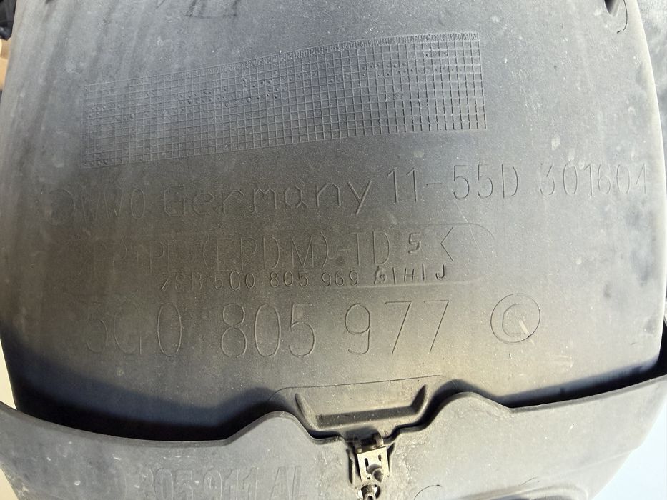 Cave de roda VW golf 7 / frente esquerda