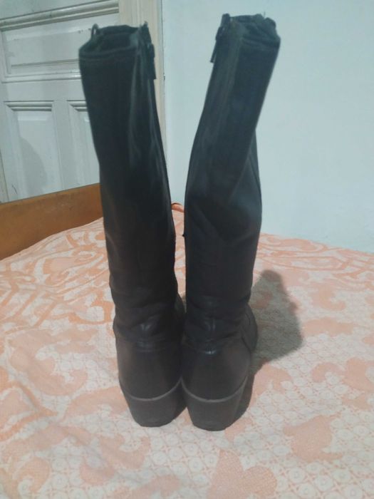 Чоботи ecco 37 р шкіра
