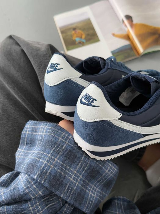 Кросівки Nike Cortez Blue/Navi premium