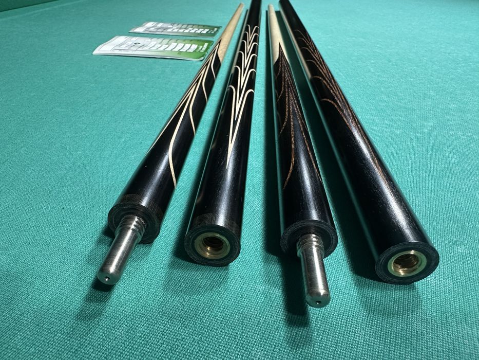 Бильярдный кий Каюкова с напряженными запилами