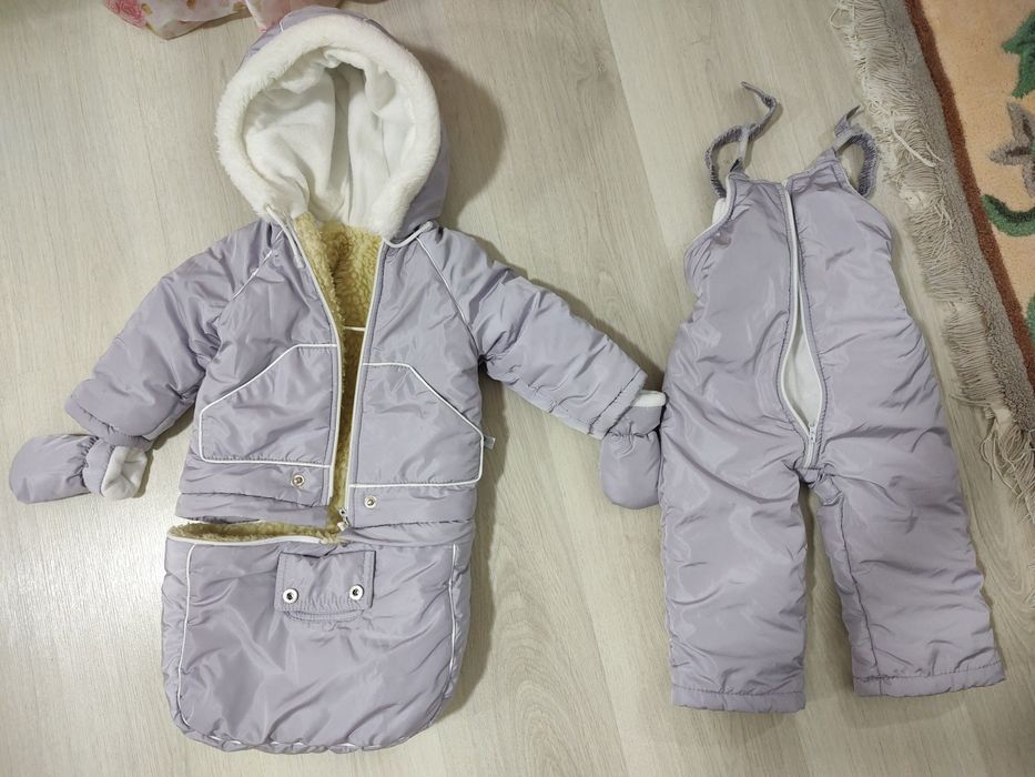 Зимовий комбінезон, конверт, на міху