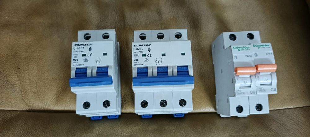 Автоматичні вимикачі Schnider,SCHRACK ,IEK