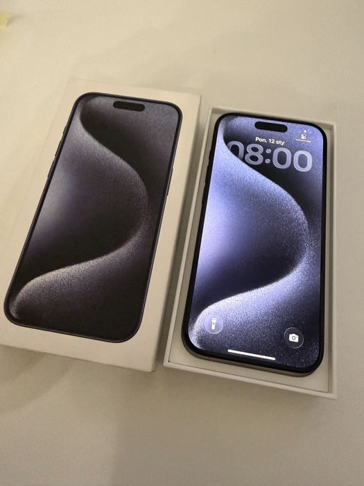 iPhone 15 Pro 128gb Titanium Blue Bateria 100%