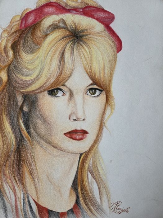 Portret Brigitte Bardot