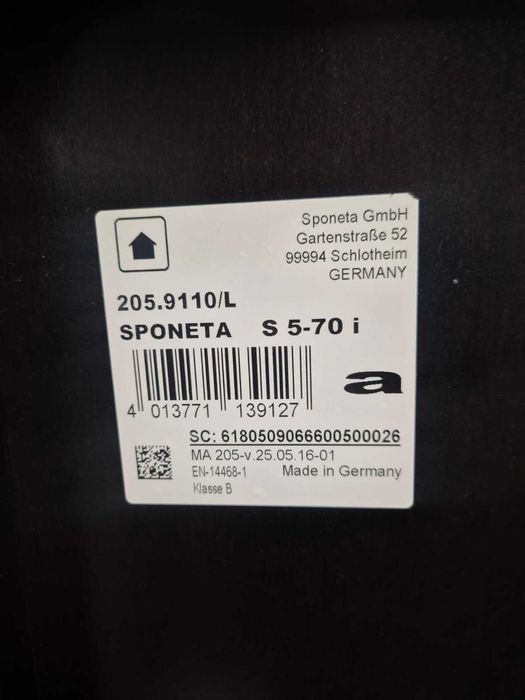 Stół do  tenisa ping - ponga SPONETA  S 5-70i  jak nowy , stan idealny Mława