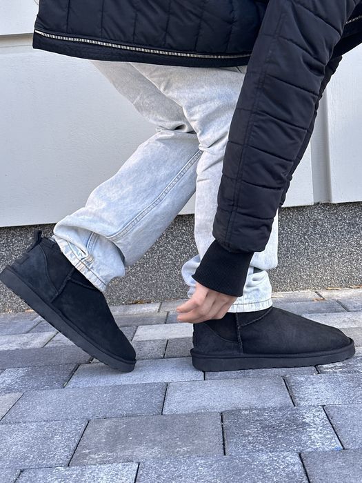 Уггі Ugg Ultra Mini Black Угг 36-45 Унісекс
