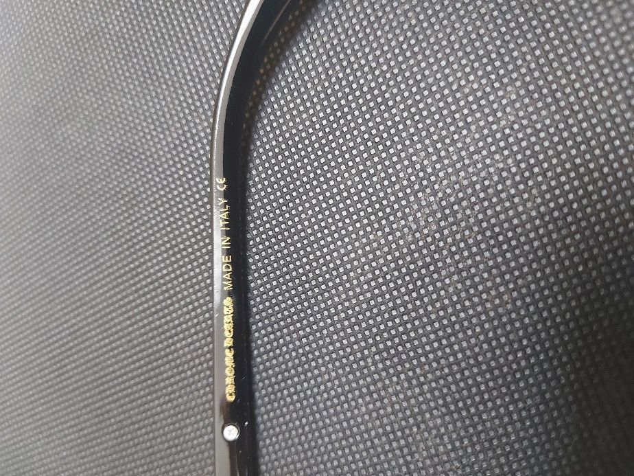 Czarne Okulary zerówki Chrome Hearts