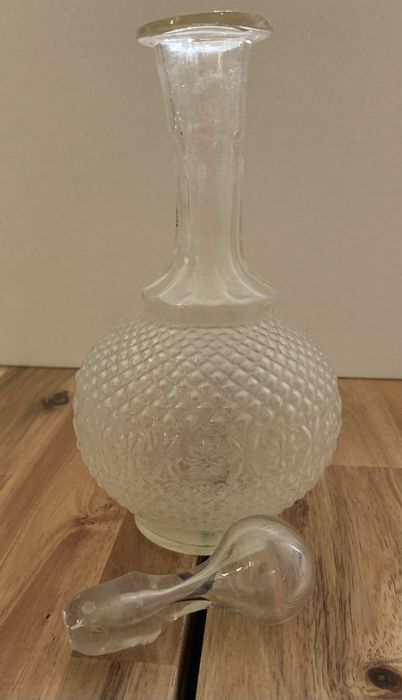 Duas Garrafas de bolha de vidro pequenas