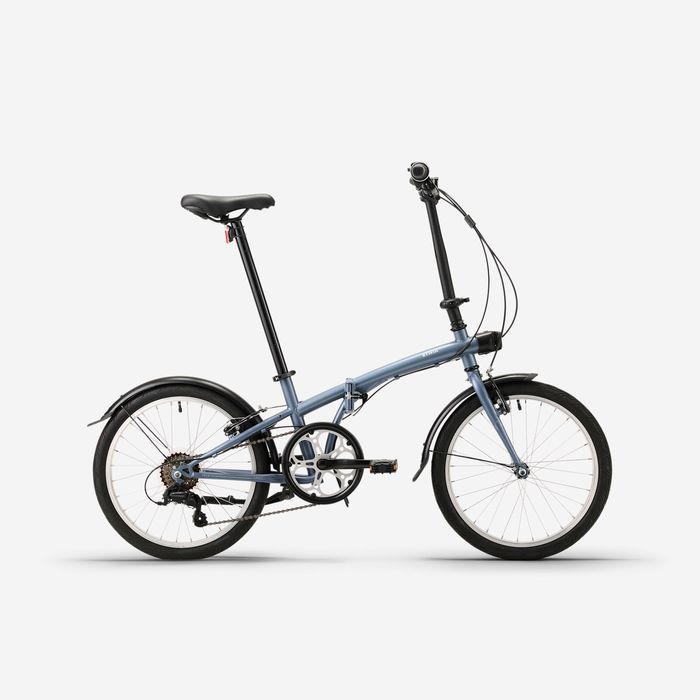 Bicicleta Dobrável Fold 120 Cinzento