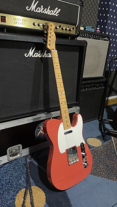 Fender telecaster vintera 50s FIESTA RED + pokrowiec fender