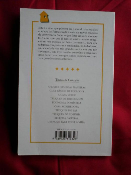 O LIVRO das BOAS MANEIRAS - Regras Básicas, OFERTA de portes!