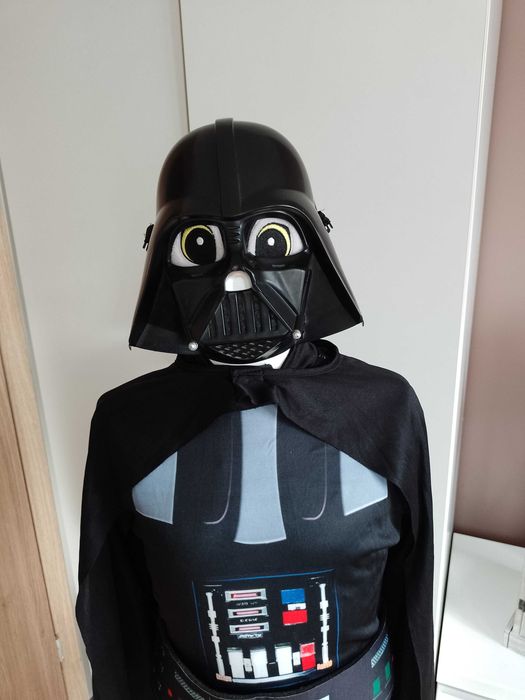 Strój karnawałowy LORD VADER star wars kostium przebranie 134/140 (115