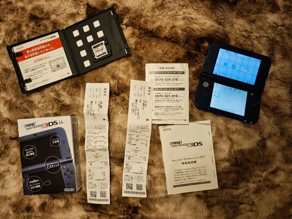 NEW Nintendo 3DS LL jp version