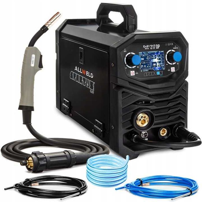 Migomat Spartus EasyMIG 217DP Dual Puls Synergia 200A – Do Aluminium