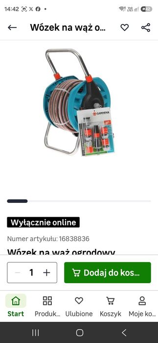 Wąż na bębnie Gardena 20m