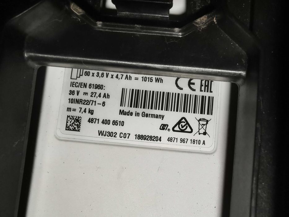 Stihl AR 2000 L akumulator plecakowy 27,4 Ah 1015WH