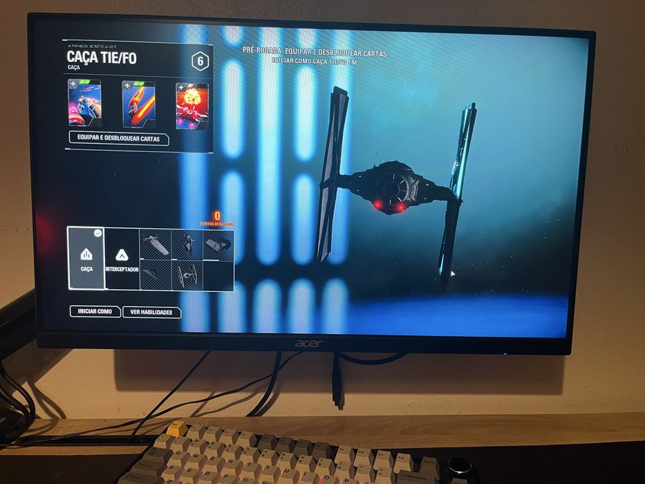 Vendo monitor acer nitro 180hz 1ms impecável