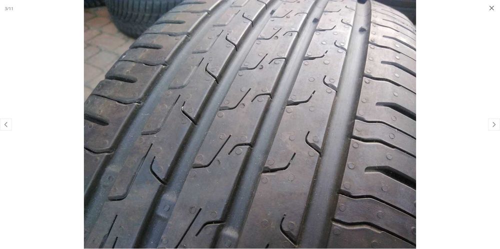 4x nowe opony letnie Continental EcoContact 6 215/55 R17