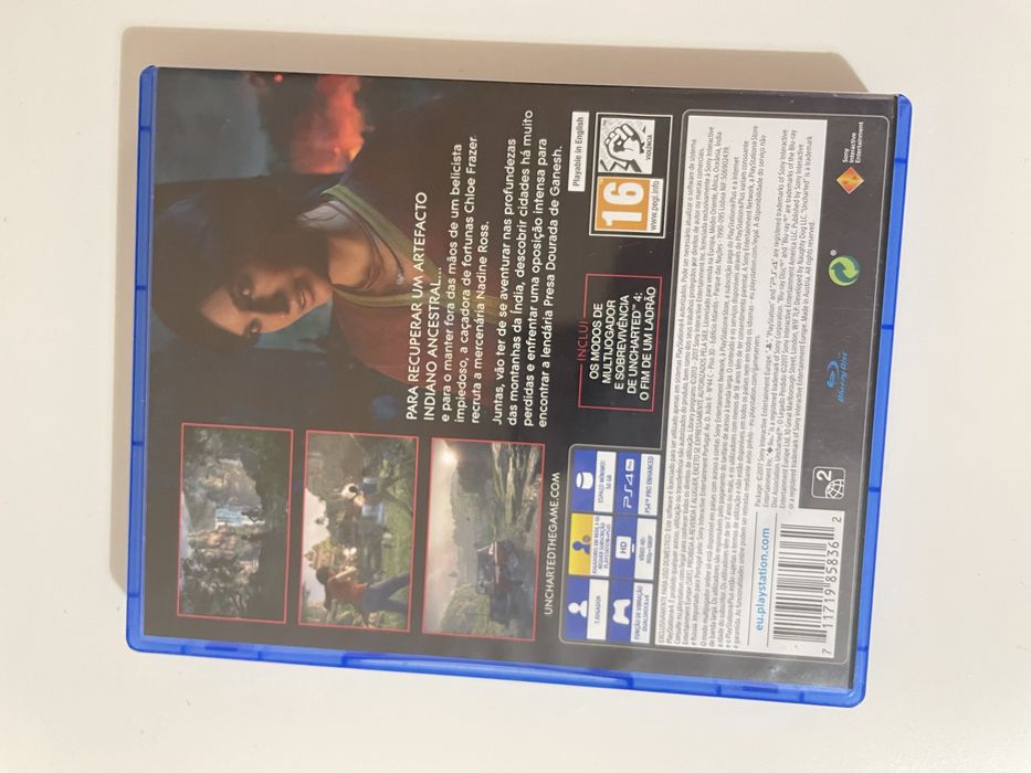 Uncharted o legado perdido Ps4