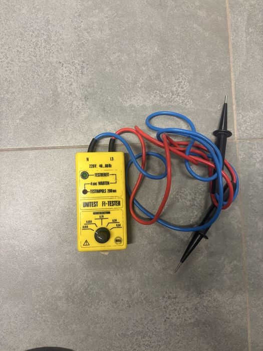 Tester wyłączników różnicowoprądowych BEHA