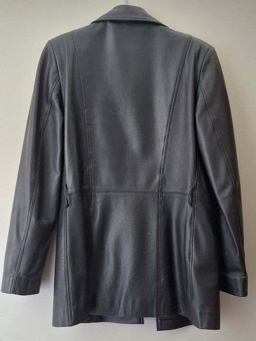 Casaco pele genuína