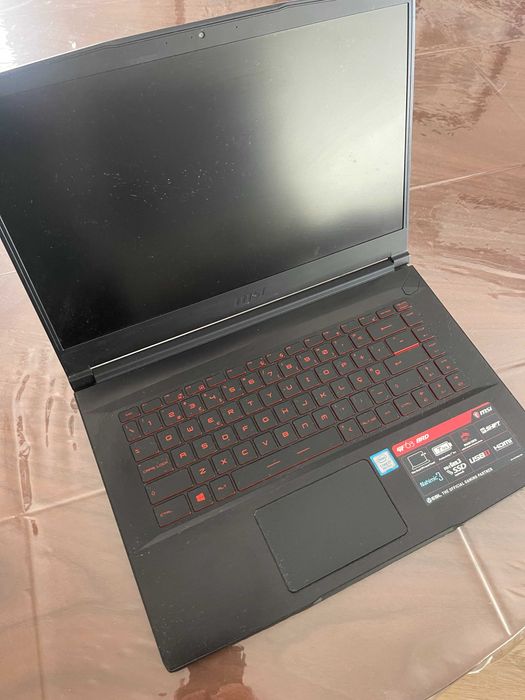 Portátil Gaming MSI GF63 — i7 / GTX 1050 Ti / 24GB RAM / 1.14TB