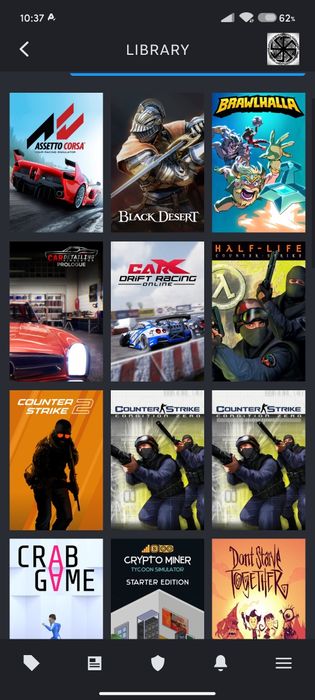 Стим аккаунт фото выше