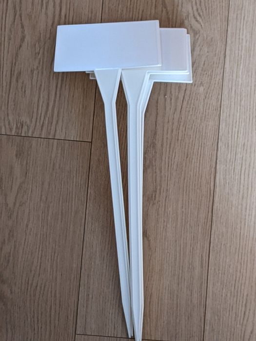 Tabliczki ogrodnicze 7 szt/3 szt nowe