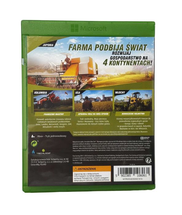 Gra na Xbox One pure farming 2018
