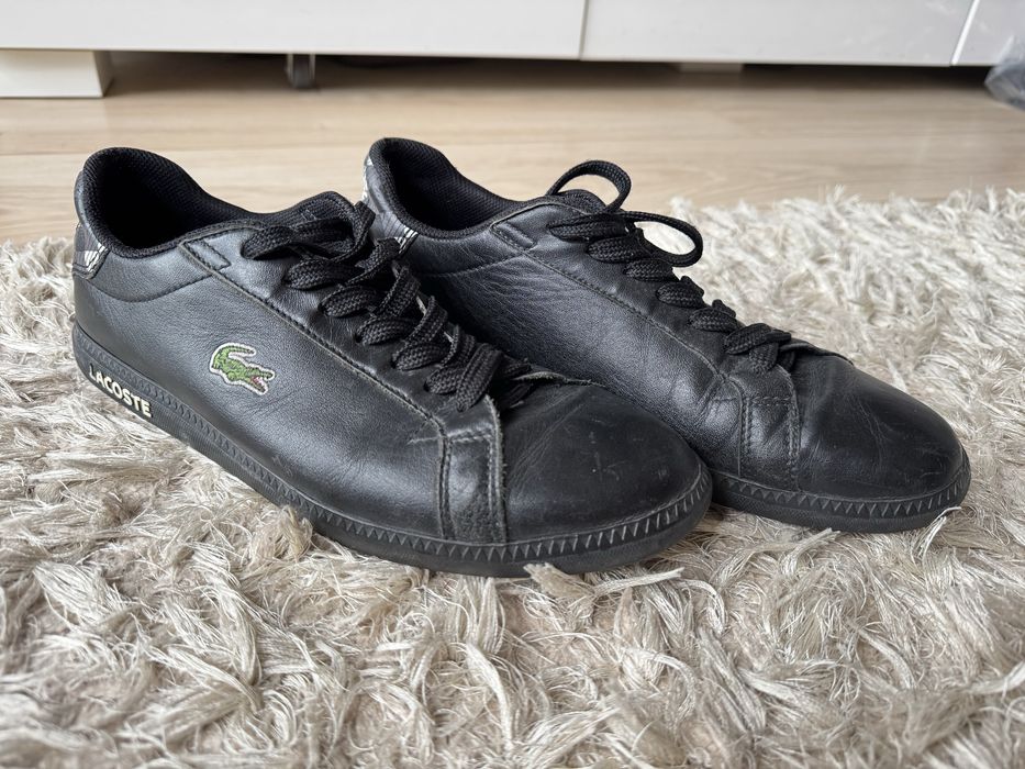 Buty czarne męskie Lacoste rozmiar 42