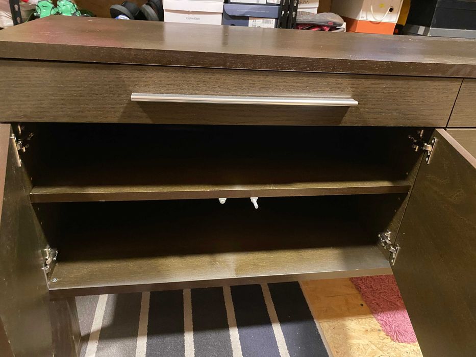Komoda orzech brąz seria BJÖRKSTA IKEA stan bdb