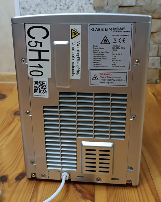 Льодогенератор Klarstein IceVolcano 2G