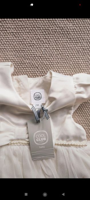 Piękna sukieneczka do chrztu