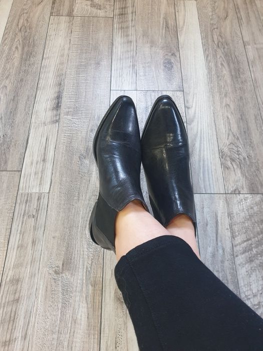 Черевики, натуральна шкіра