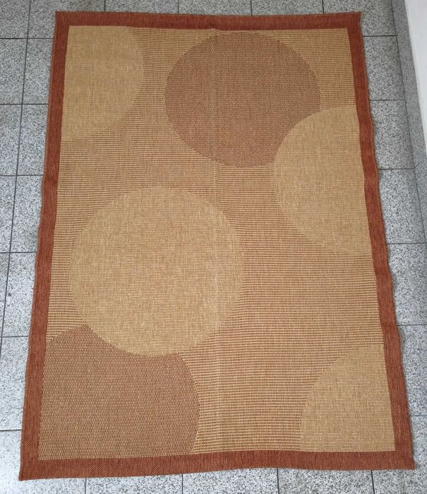 Carpete Sintética Estilo Moderno (139 X 195cm)