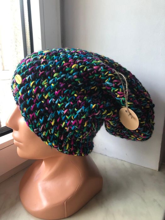 Czapka handmade zimiwa