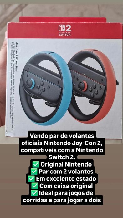 Volantes Nintendo Switch 2