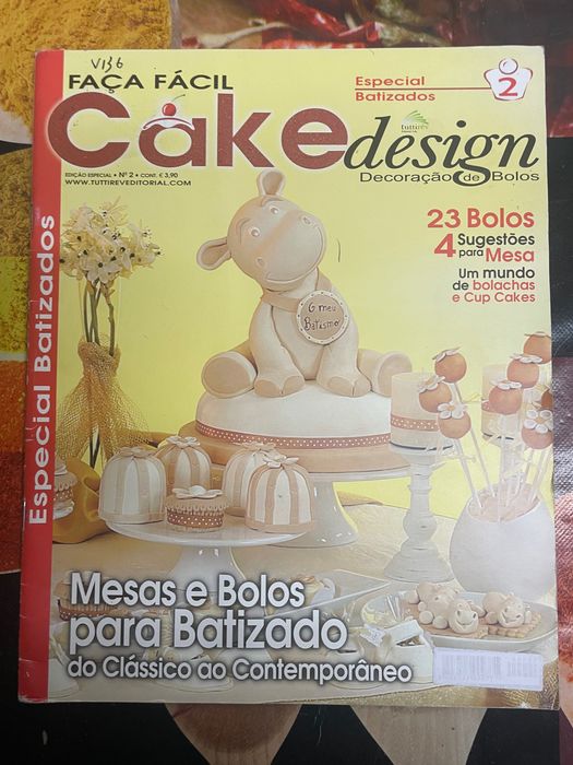 Revistas de bolos decorativos