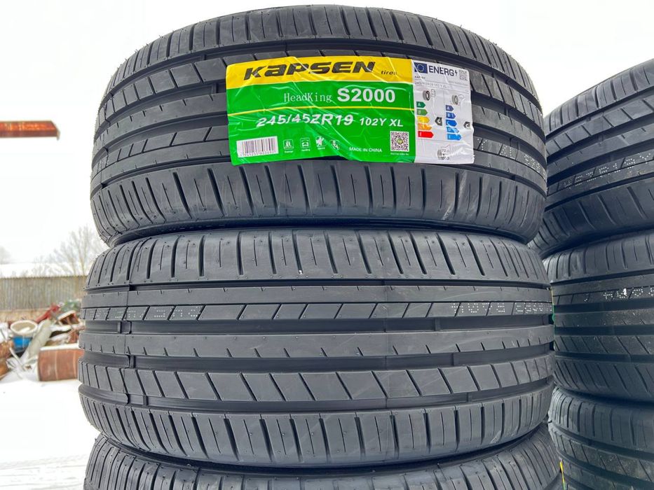 Шини 245/45/19 Kapsen‼️Нові‼️25 Рік‼️ Комплект Літо; Резина R19 Склад