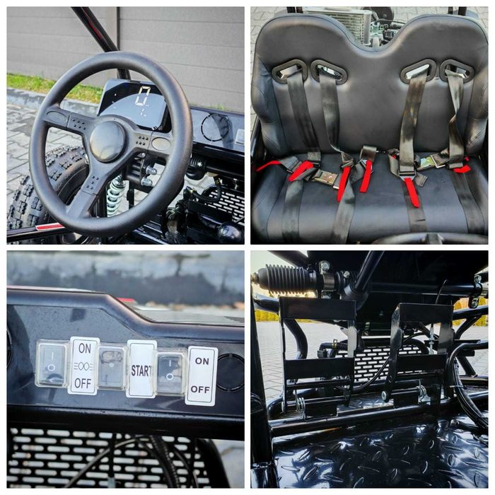 buggy SZTORM Z125 / dwuosobowy / JAKOŚĆ / dostawa / ProMotor Raty 0%