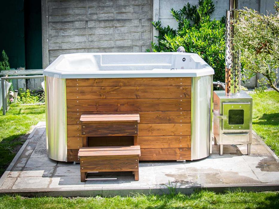Wanna SPA Jacuzzi ogrodowe 200x190cm HOT TUBA hydro POLSKI PRODUCENT