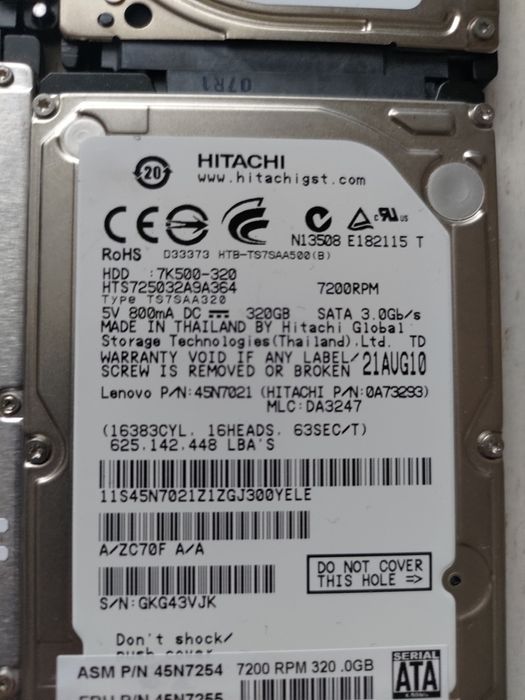 HDD SSD флешки жорсткі диски